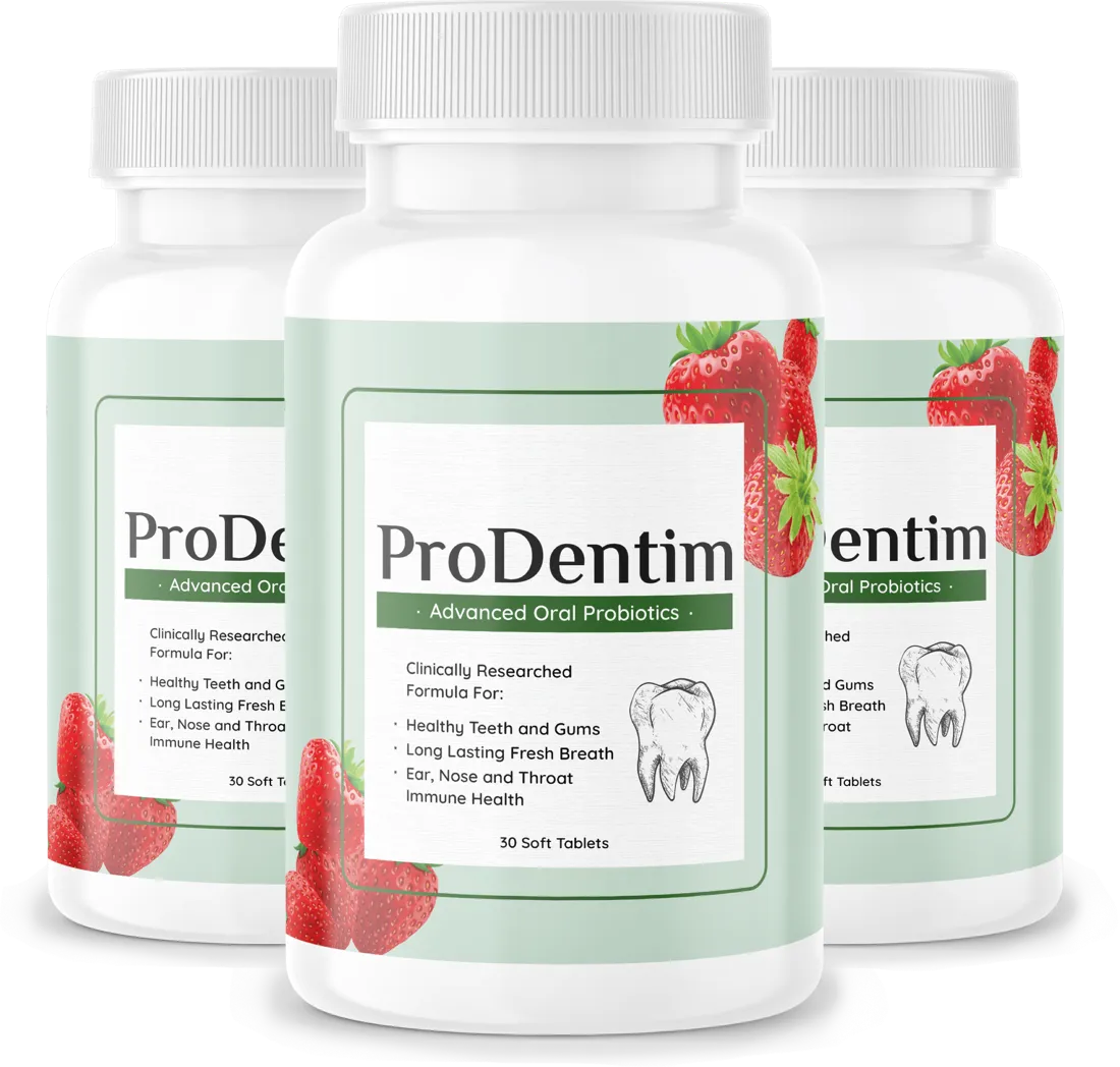 3 ProDentim bottles